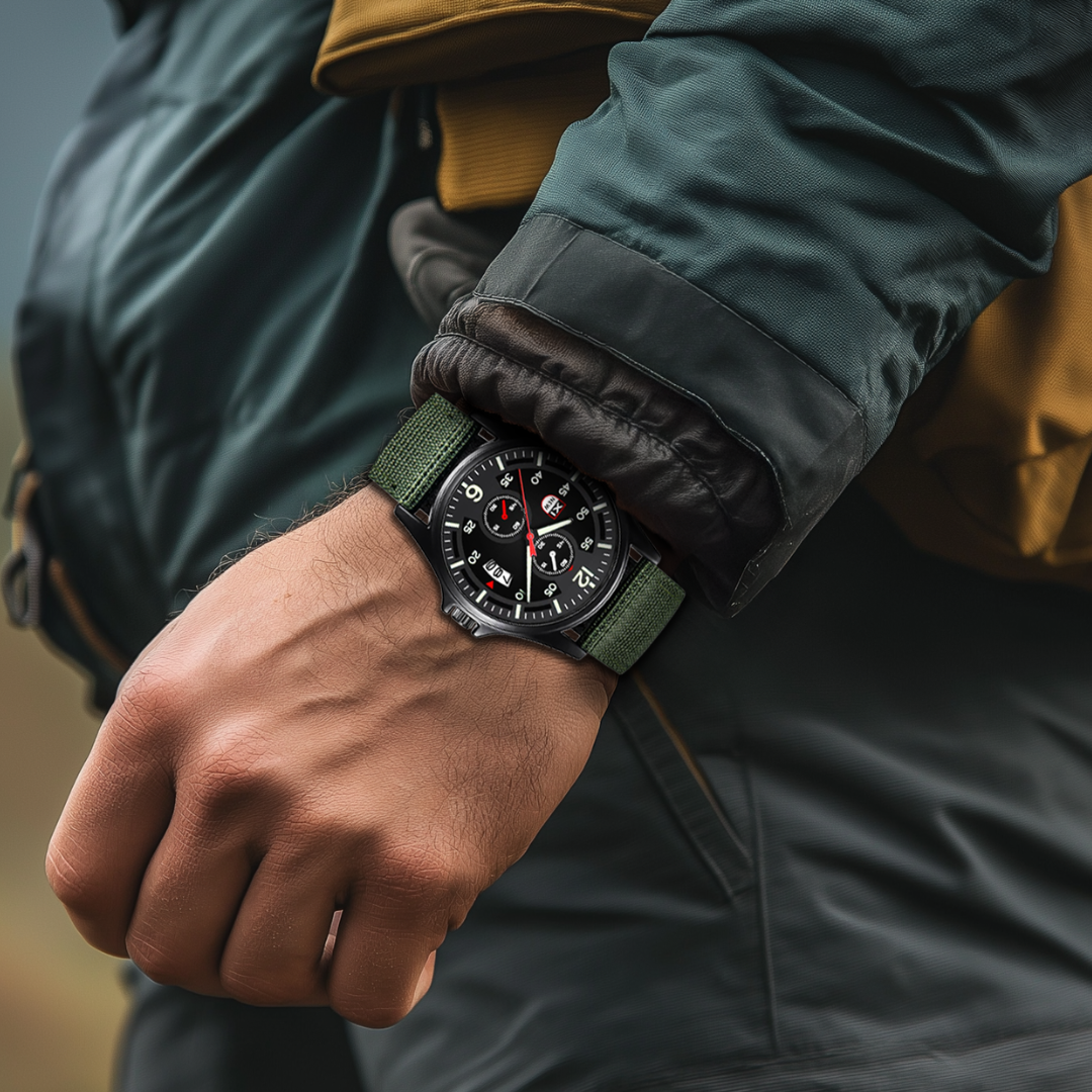 Ultra-durable and shockproof outdoor watch for exceptional durability
