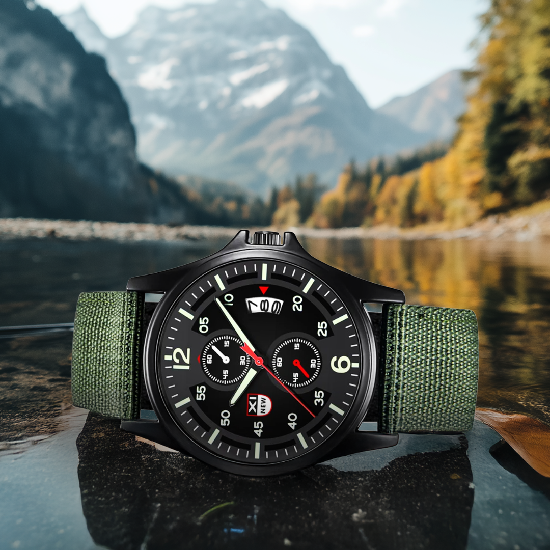 Ultra-durable and shockproof outdoor watch for exceptional durability