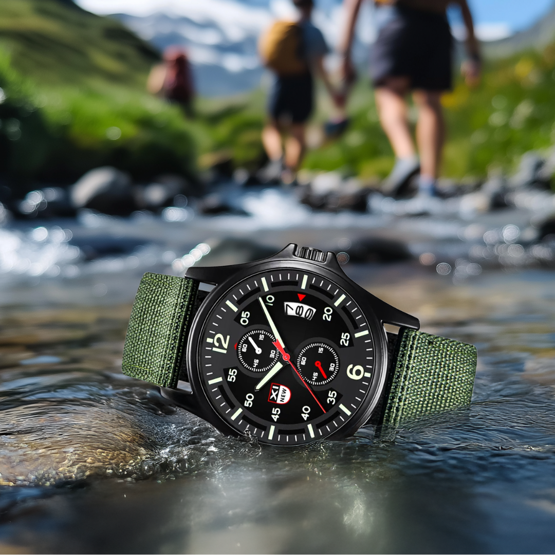 Ultra-durable and shockproof outdoor watch for exceptional durability