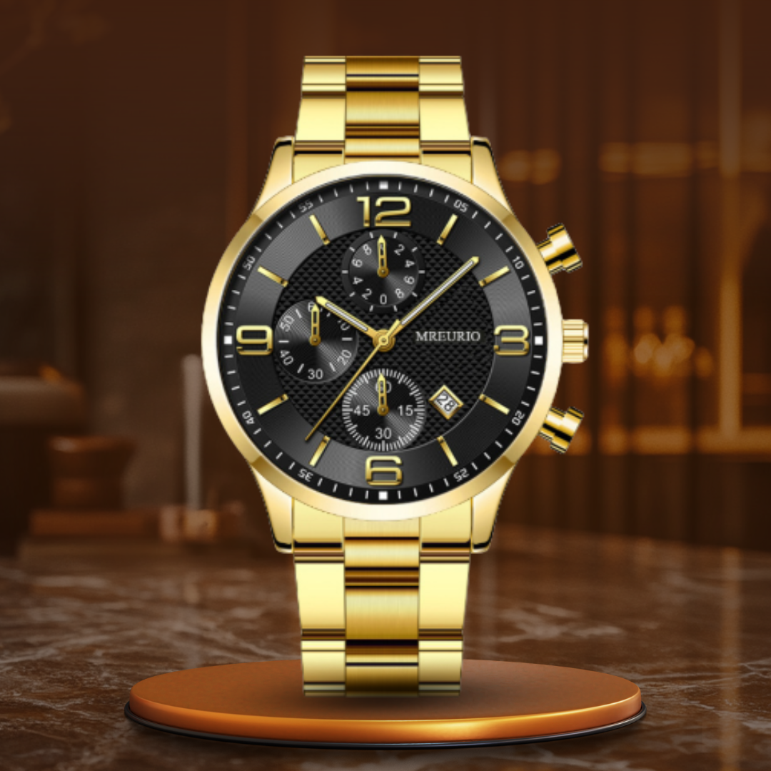 Elegant and luxurious watch for businessmen