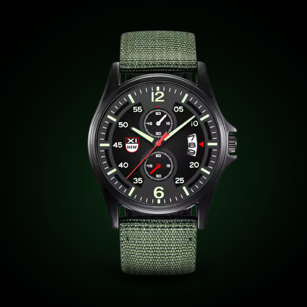 Quartz Sport and Military Watch for a Dynamic and Durable Style