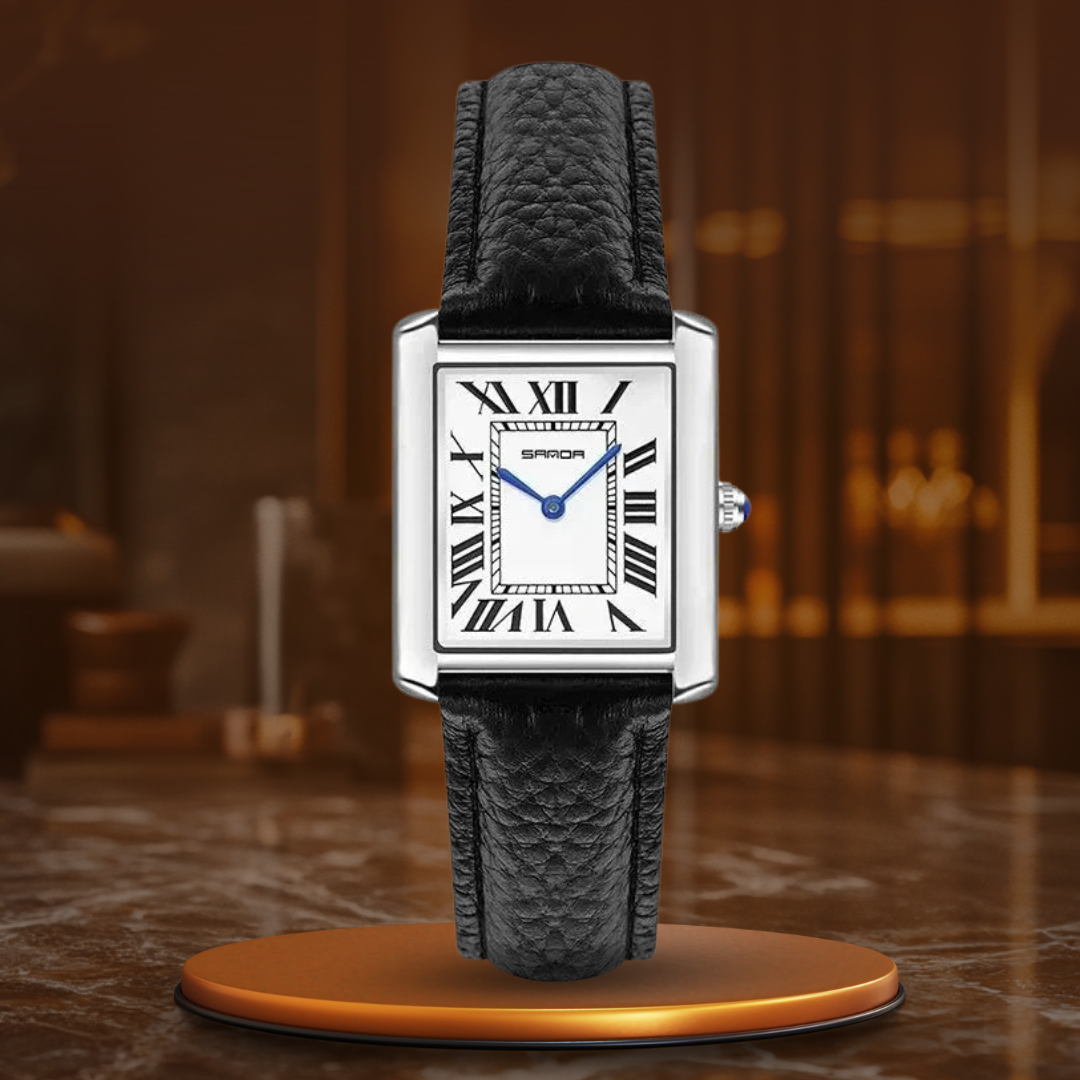 Elegant Square Watch for Couples