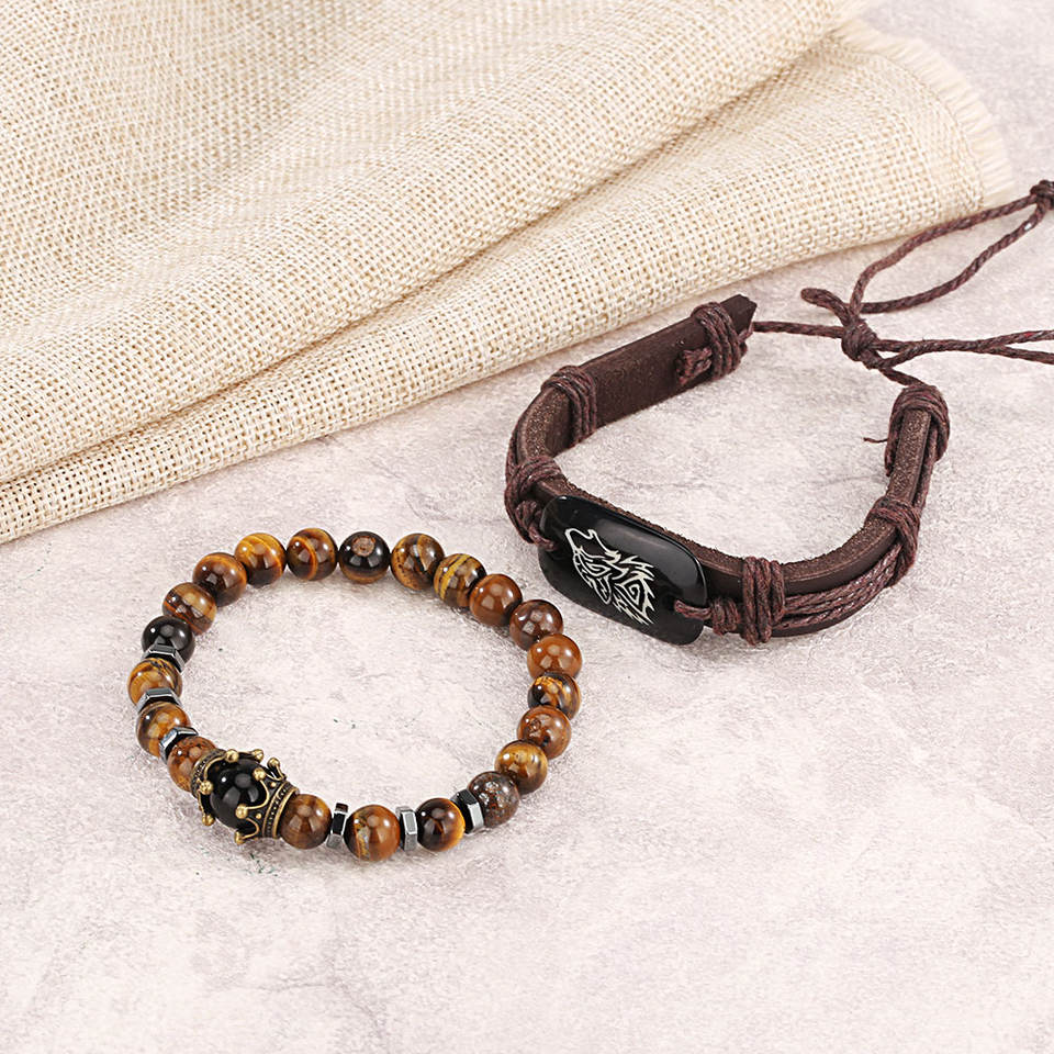 Horizon Analog Watch and Bracelet Set for a Modern and Sophisticated Style