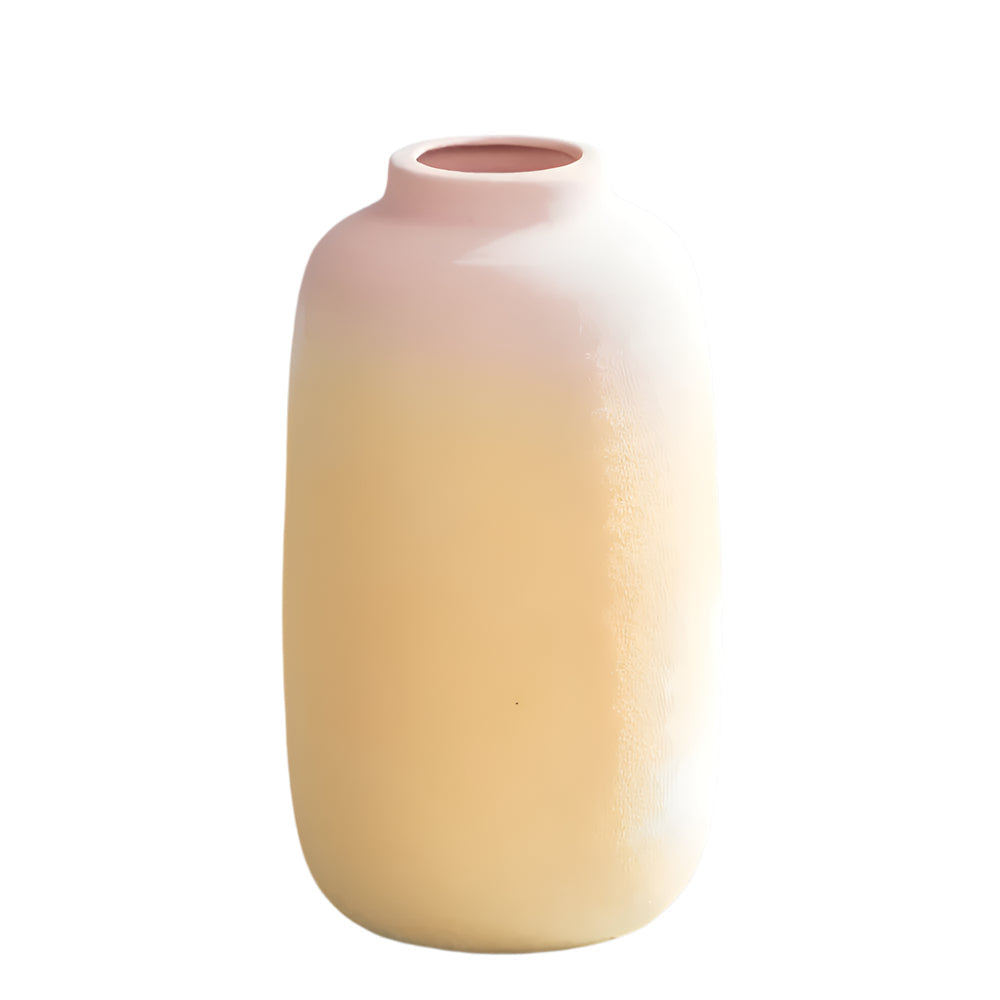 Isandria - Stylish Ceramic Vase in Elegant Macaron Colors