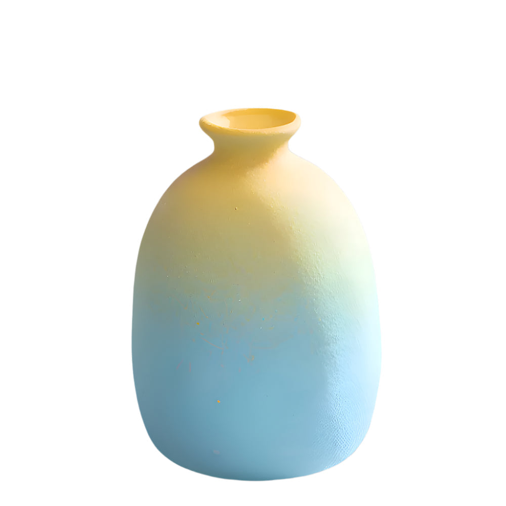 Isandria - Stylish Ceramic Vase in Elegant Macaron Colors