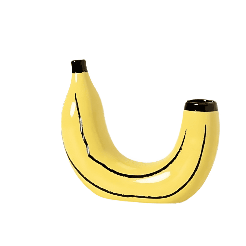 Seralith - Unique Modern Decorative Banana-Shaped Vase for Stylish Interiors