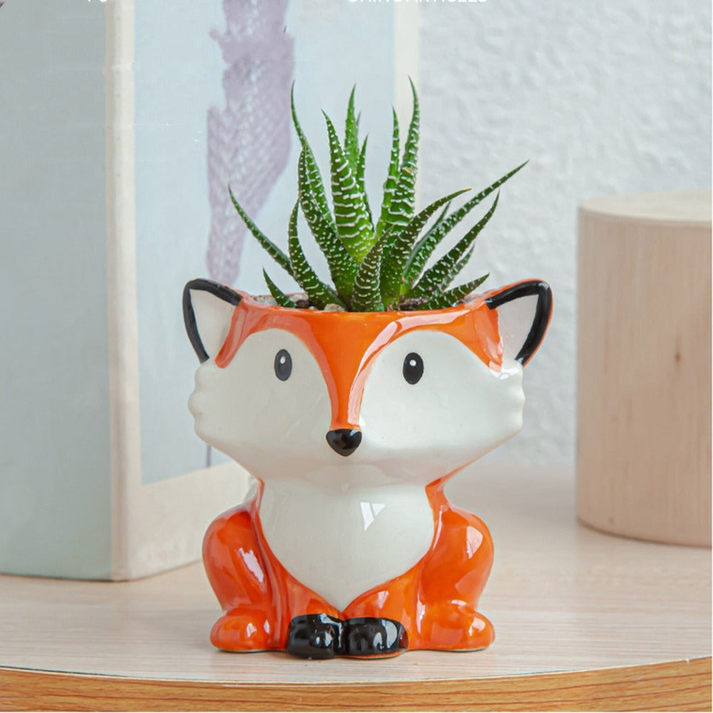 Serenna - Unique Creative Animal Flower Pot for a Playful Touch in Home or Garden