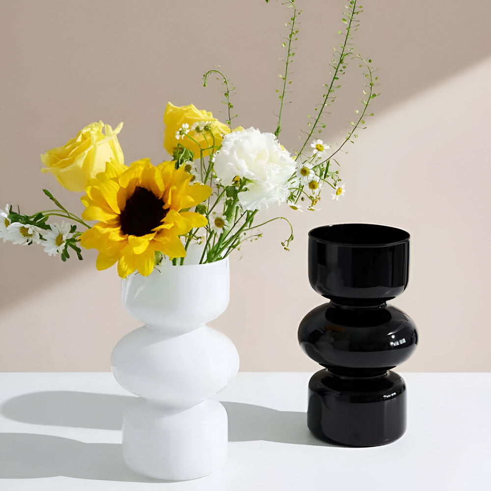 Elirona - Stylish Scandinavian Glass Vase in Various Beautiful Colors