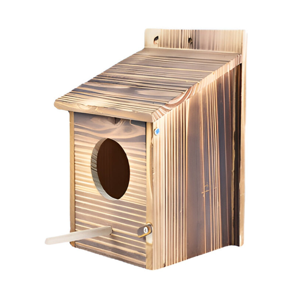 Virella - Sustainable Weatherproof Wooden Birdhouse for Your Garden