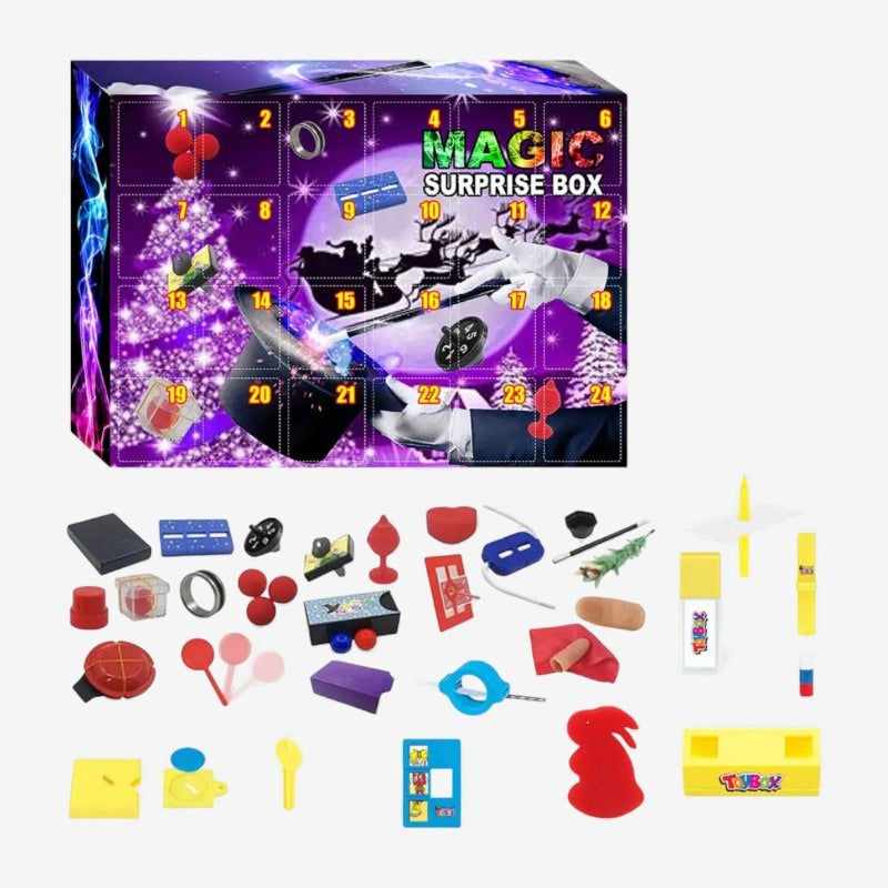 WonderCube - Magnetic Countdown Gift Box for Kids with Magic Moon and Adventure Rewards