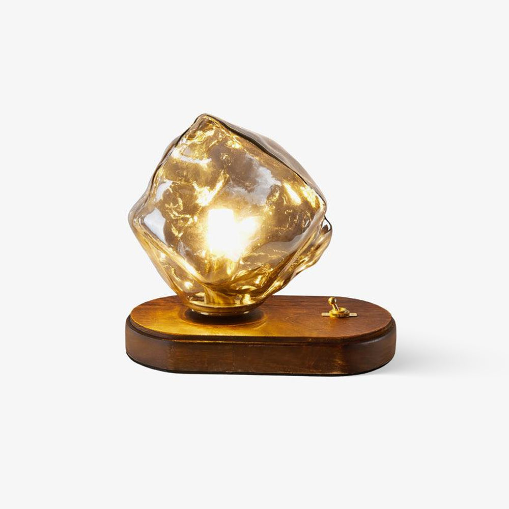 Elegant Iceberg Glass Table Lamp for Stylish Lighting