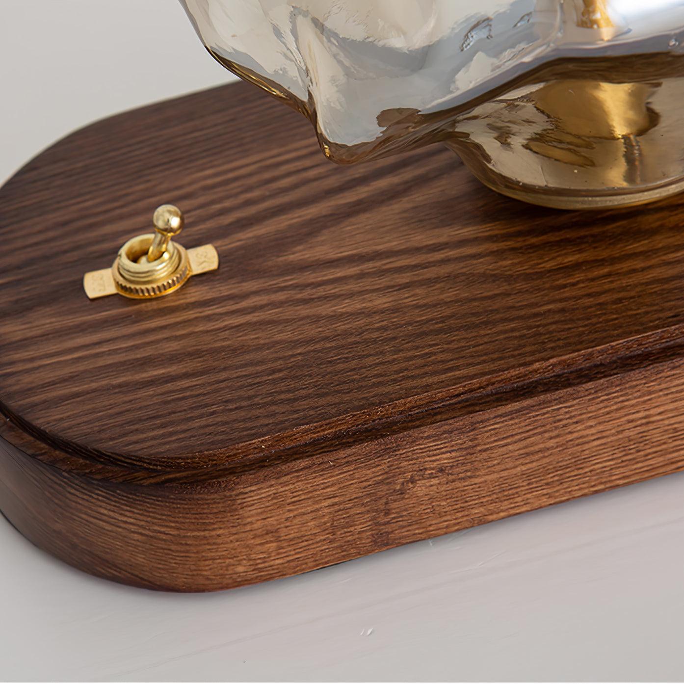 Elegant Iceberg Glass Table Lamp for Stylish Lighting