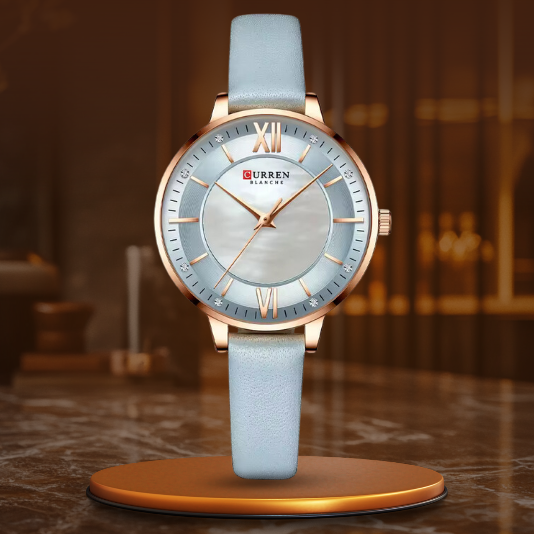 Ladies' Elegant Quartz Watch - Stylish and Sophisticated Timepiece