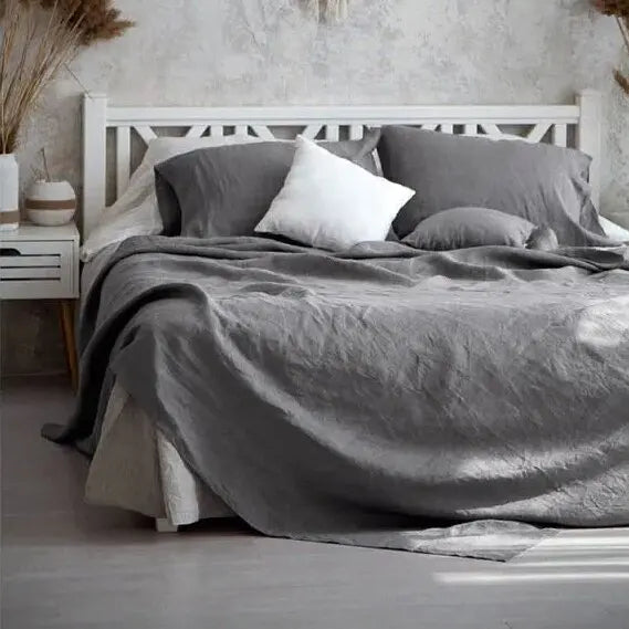 Linen Duvet Cover - Luxurious Breathable and Durable Bedding for Ultimate Comfort