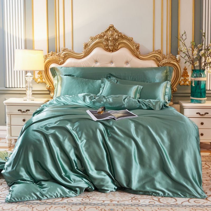 Elegant Satin Duvet Cover Set – Luxury Modern Bedding with Chic Finish