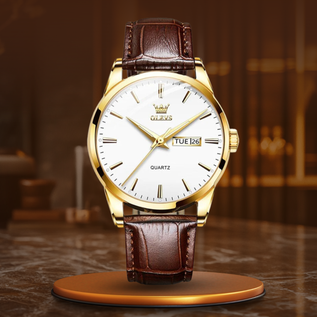 Luxury Business Leather Watch for a Elegant and Stylish Appearance
