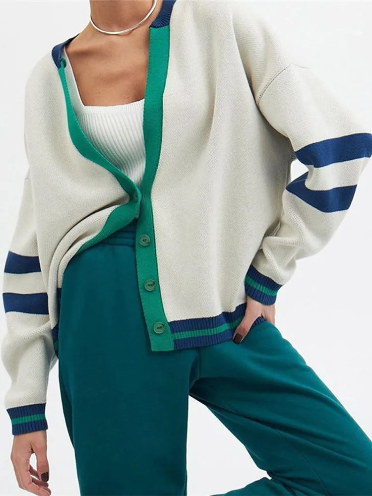 Ayla Striped Knit Vest - Vintage and Trendy Style for Every Occasion