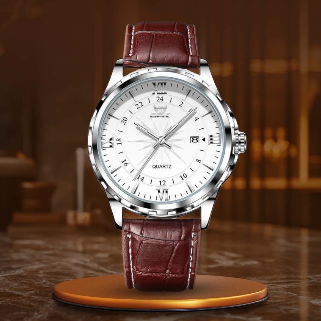Chronograph Watch with Elegant and Multifunctional Design