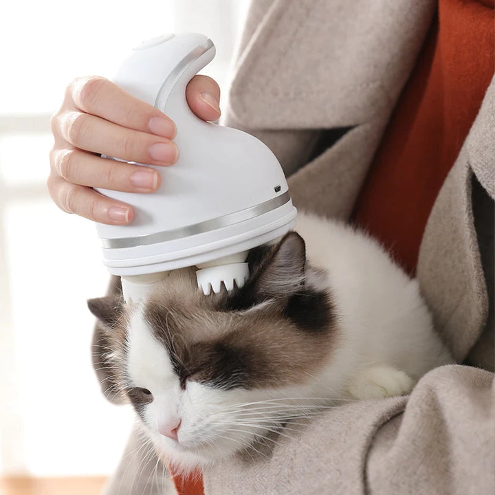 Relaxing Massage Device for Cats including Carrying Bag