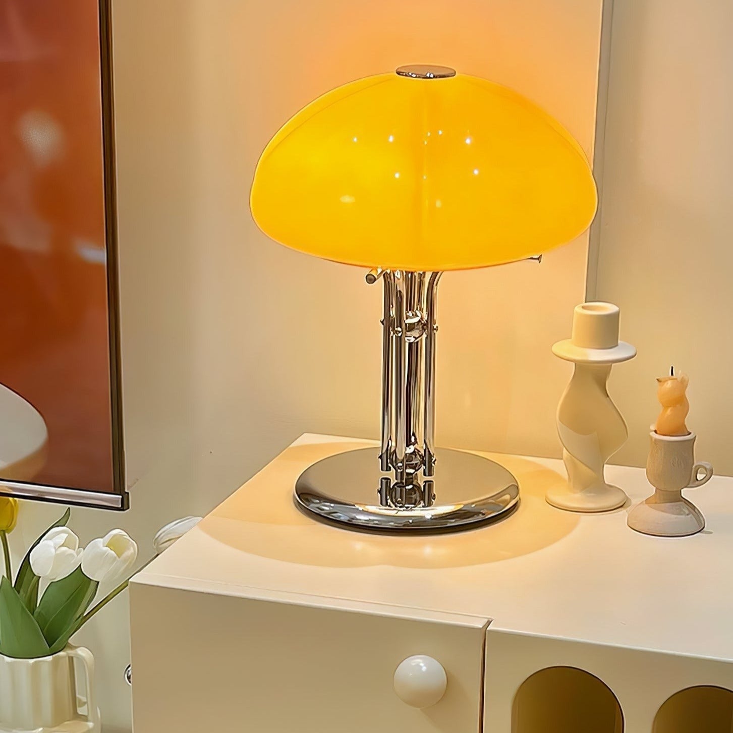 Modern Mushroom Bauhaus Table Lamp for Stylish Interior Design