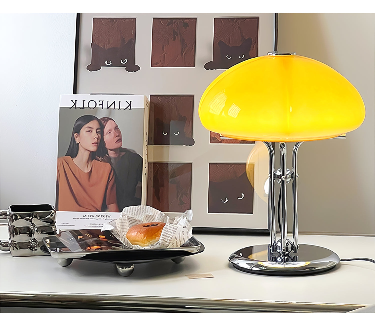 Modern Mushroom Bauhaus Table Lamp for Stylish Interior Design