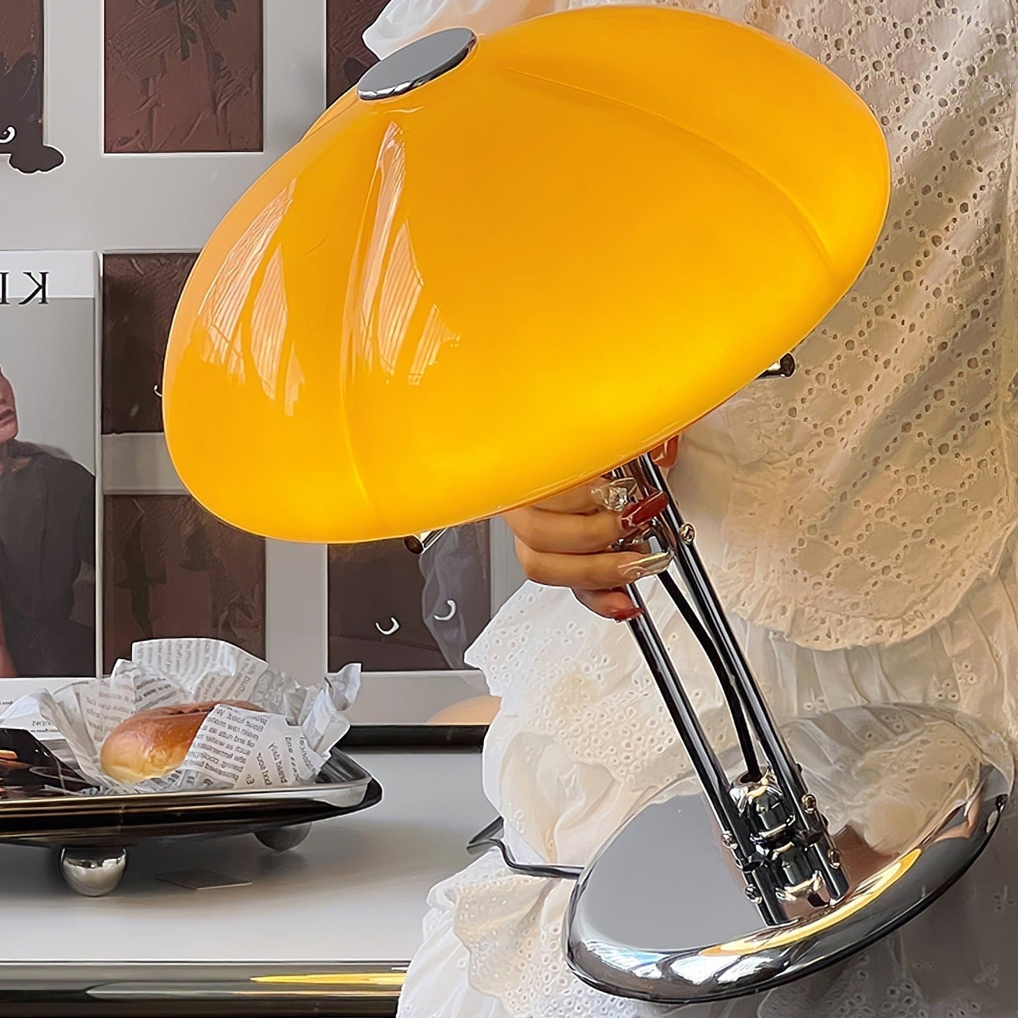 Modern Mushroom Bauhaus Table Lamp for Stylish Interior Design