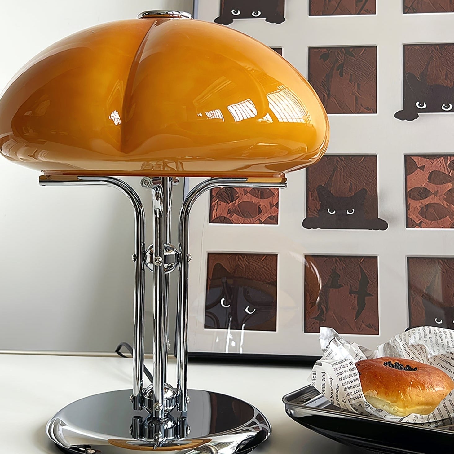 Modern Mushroom Bauhaus Table Lamp for Stylish Interior Design