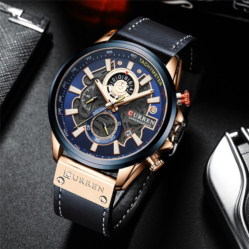 Multifunction Quartz Watch with Built-in Calendar for Versatility and Elegant Style