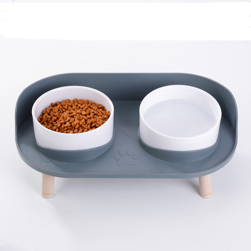 Luxe Feeding Station for Large Dogs with Non-slip Base for Easy Feeding