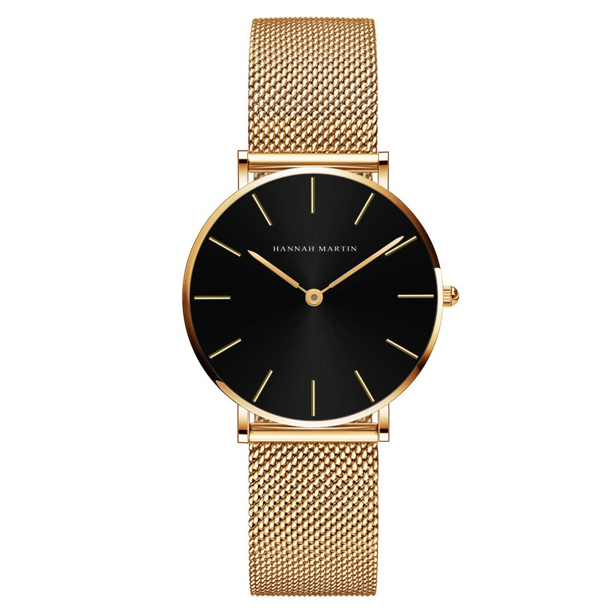 Women's watch with ultra-thin and elegant mesh strap