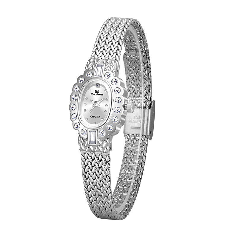 Elegant Wheat Pattern Women's Watch - A Chic and Sophisticated Style