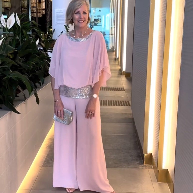 Chic Sequin Set with Elegant Shine