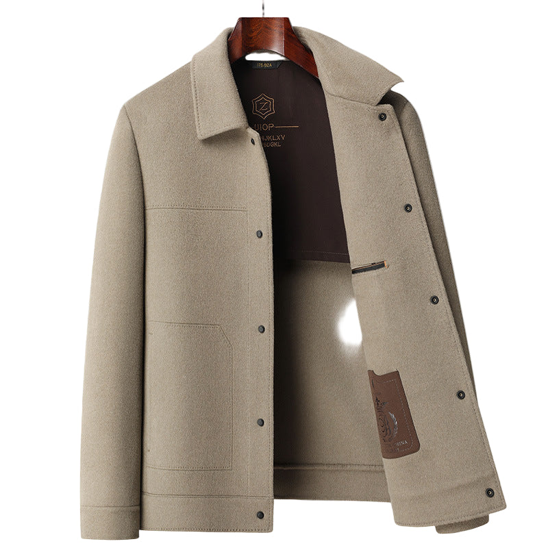 Timeless Wool-Blend Coat: Classic Style Meets Everyday Comfort