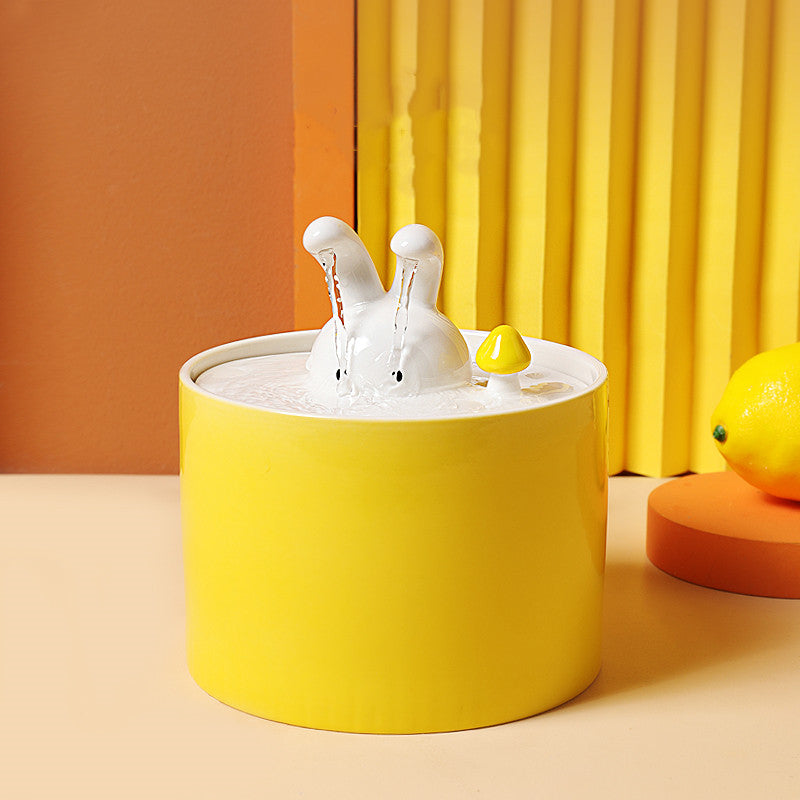 Stylish Water Dispenser for a Healthy and Happy Bunny