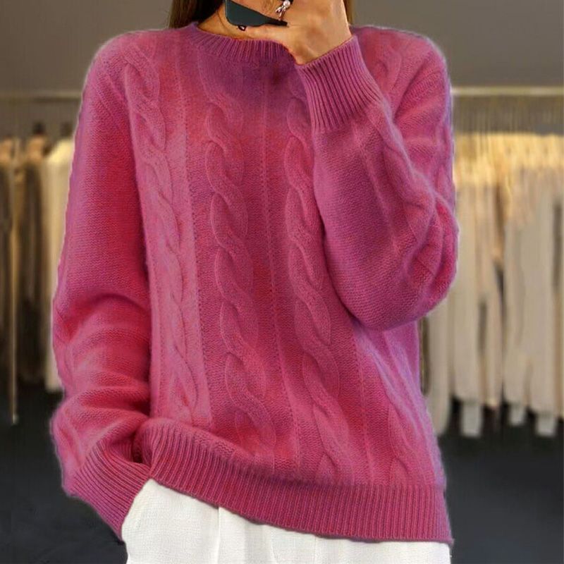 Luxurious Winter Sweater - Cozy, Elegant Knit for Cold Weather