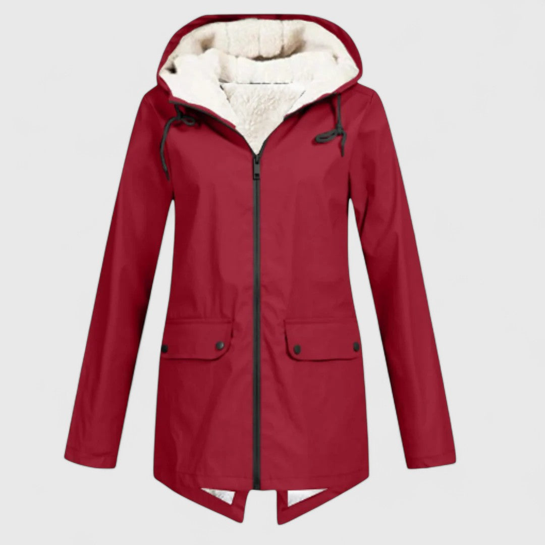 Mandy Weatherproof Fleece Jacket – All-Weather Protection & Warmth