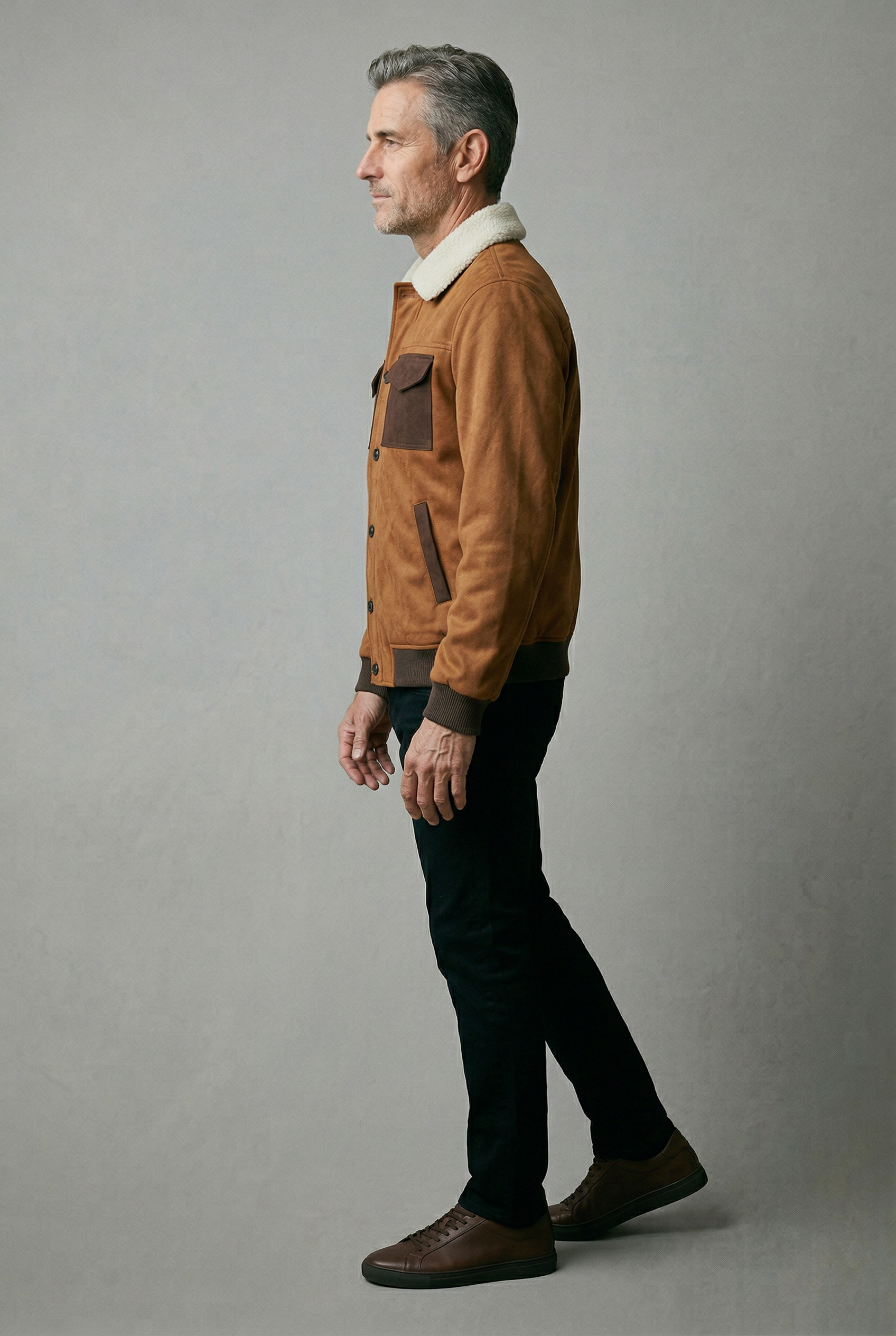 Thermal Jacket with Sherpa Lining – Everyday Comfort Fit