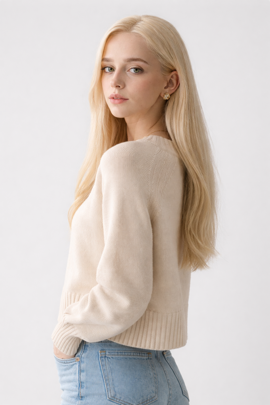Camille - Elegant Knit Sweater for Women