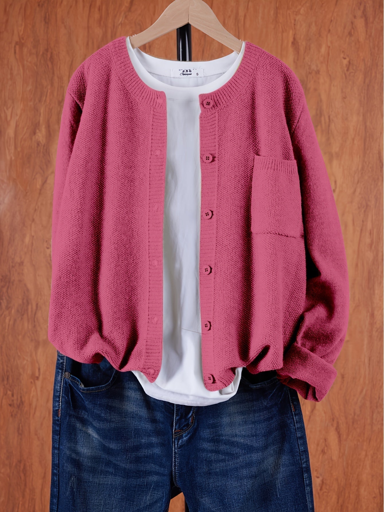 Cozy Relaxed-Fit Cardigan