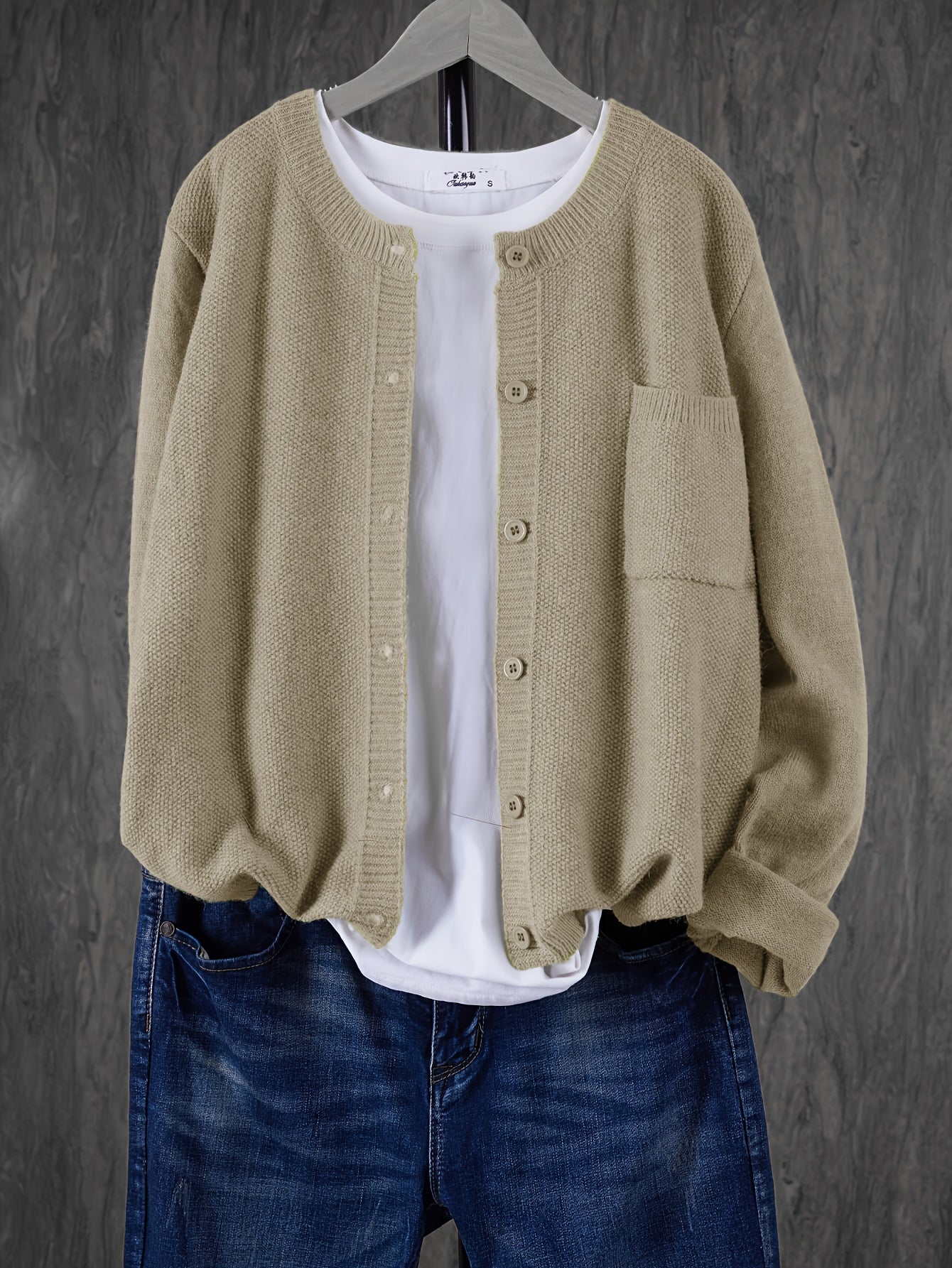 Cozy Relaxed-Fit Cardigan
