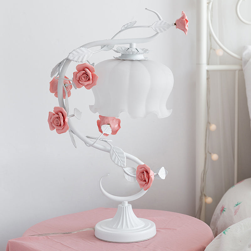Rosaglo™ - Elegant Covered Rose Lamp for Stylish Garden Atmosphere