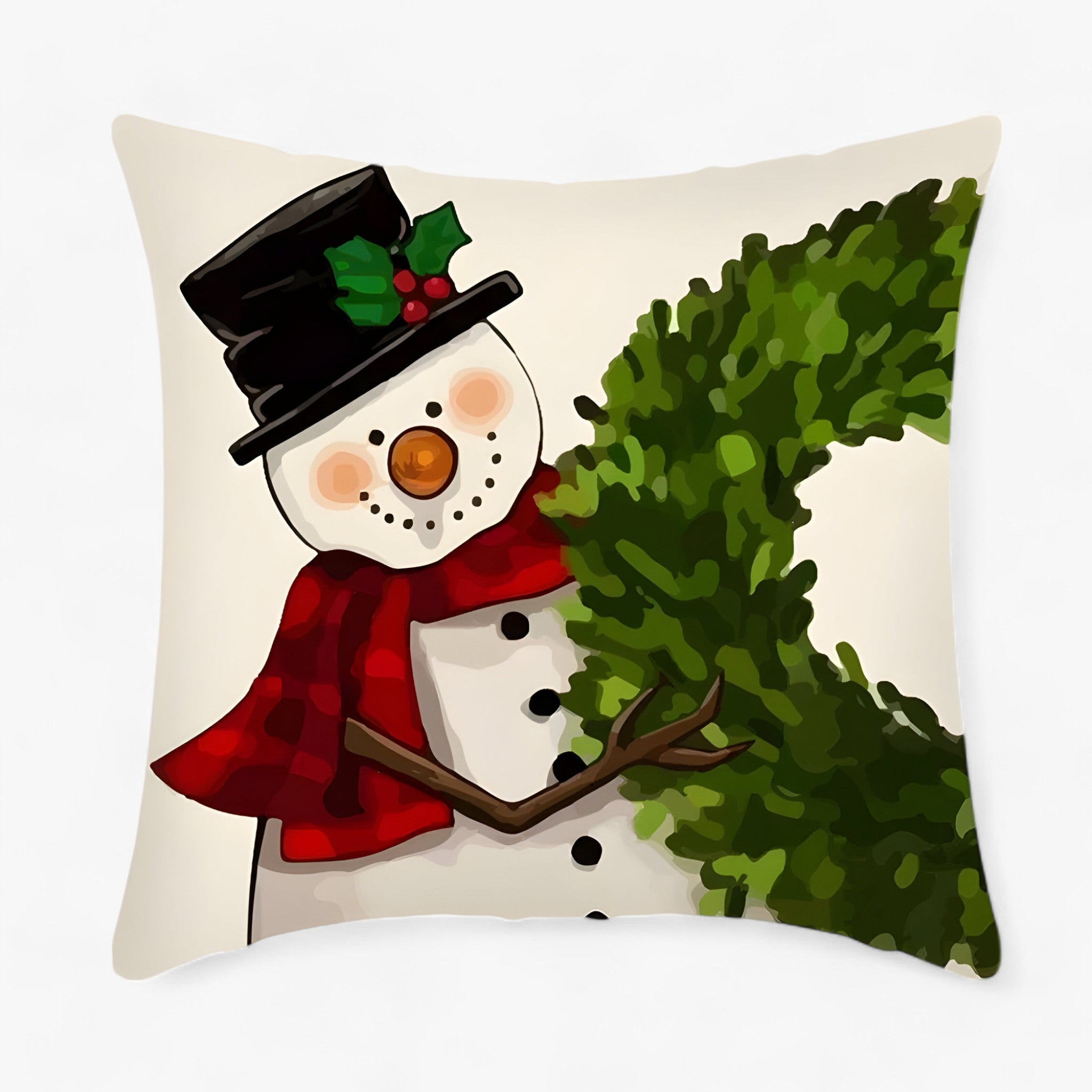 Frostig | Linen cover for Julpude – decorative and cozy Christmas addition to the home