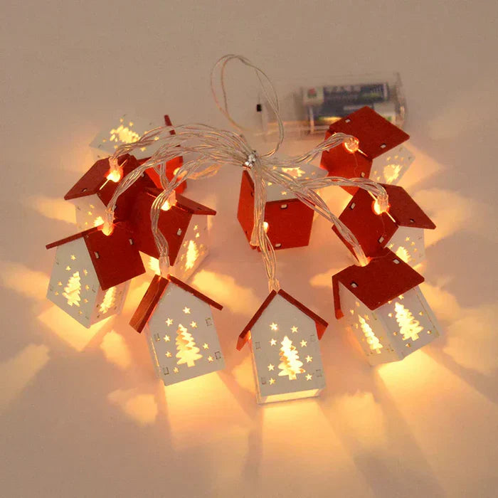 LumiWood - Magisk illuminated Christmas decoration in wood for a cozy Christmas atmosphere