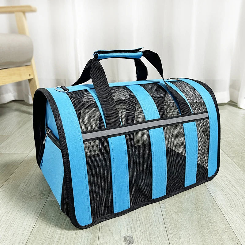Foldable Luxury Pet Handbag for Easy and Stylish Pet Transport