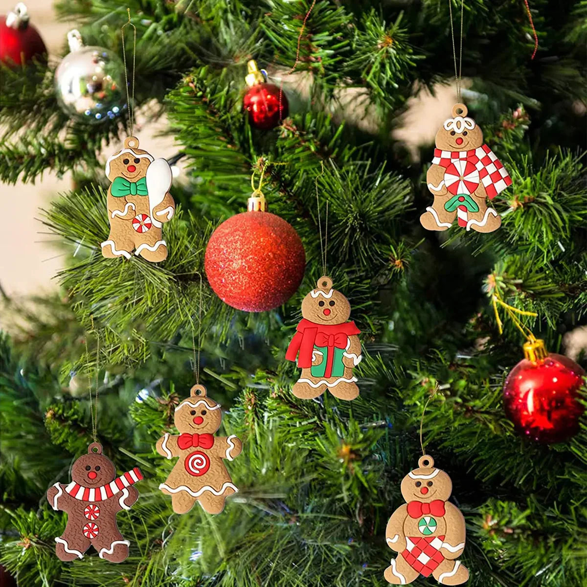 FestiveBites - Delicious Gingerbread Cookies for Christmas Trees and Festive Occasions