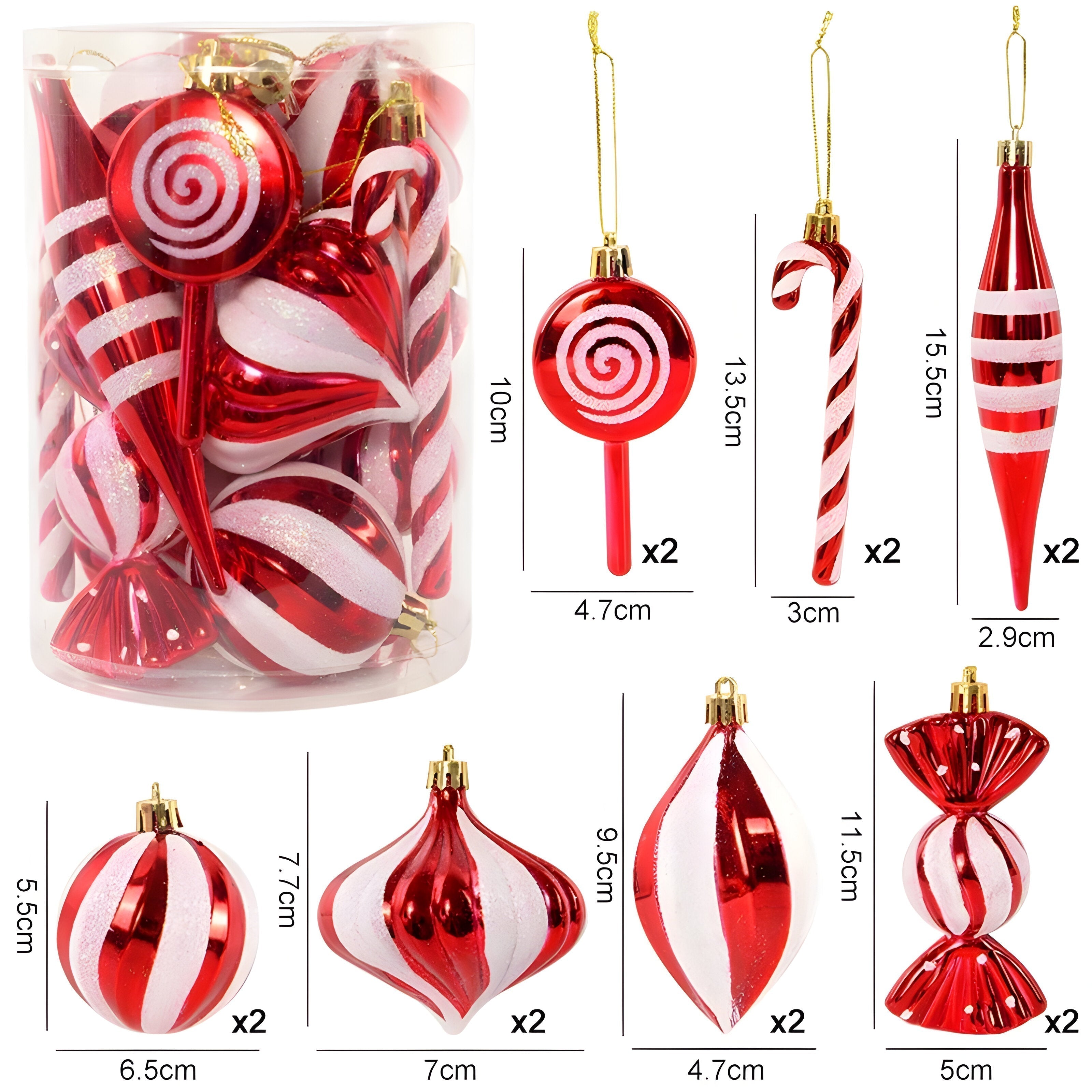 Reddy | Røde Christmas Baubles – Colorful Festive Decorations and Christmas Gifts for Merry Christmas