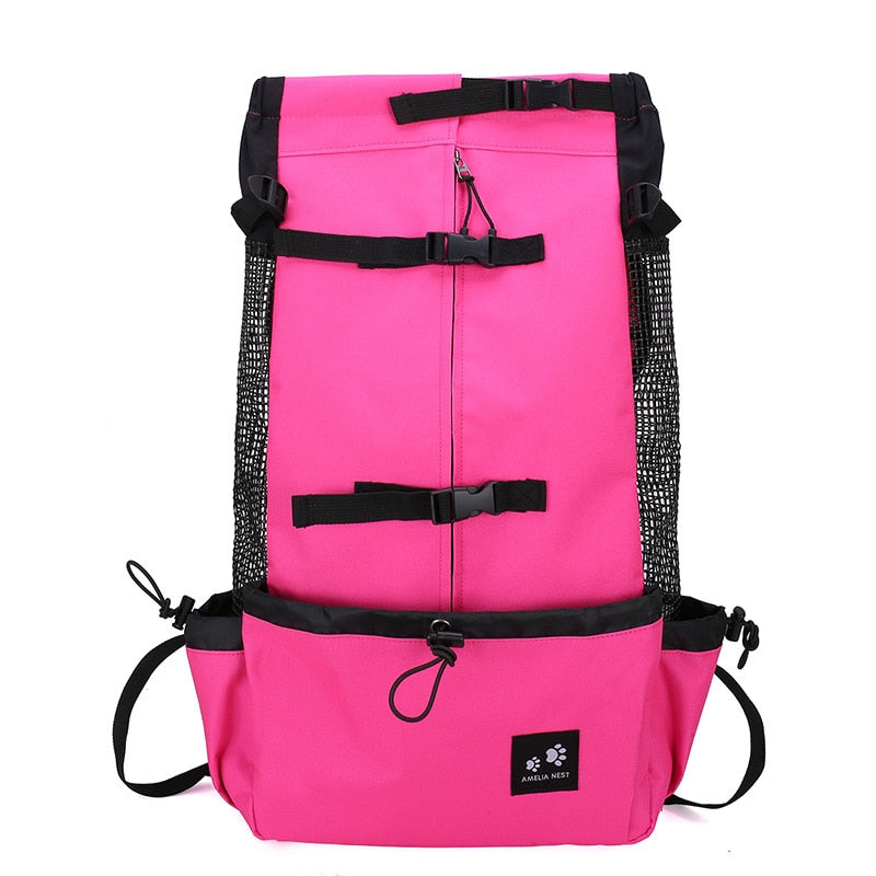 Eco-Friendly Pet Travel Bag with Handy Side Pocket for Comfort and Convenience