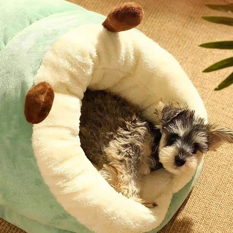 Luxe Folding Dog Bed - Perfect for Warm and Comfortable Winter Enjoyment