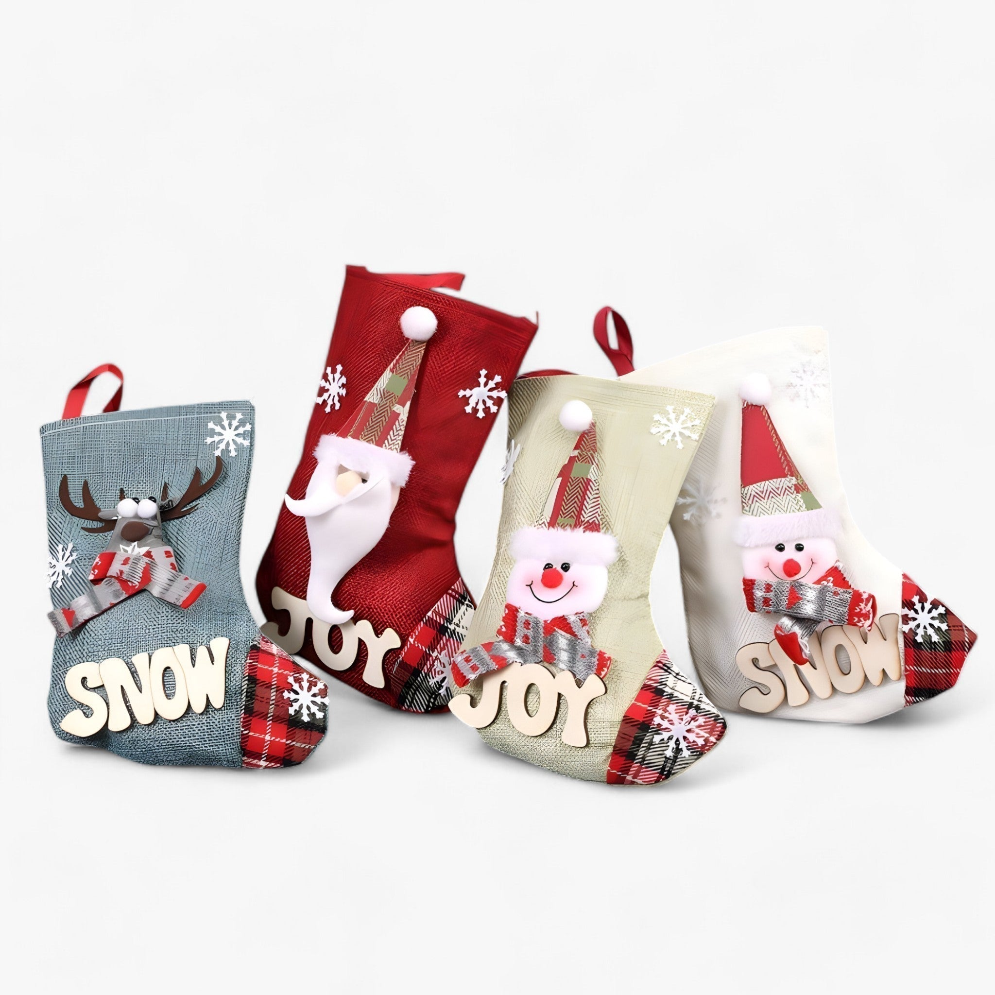 Mom | Santa Claus Socks - Festive Decoration for Your Home