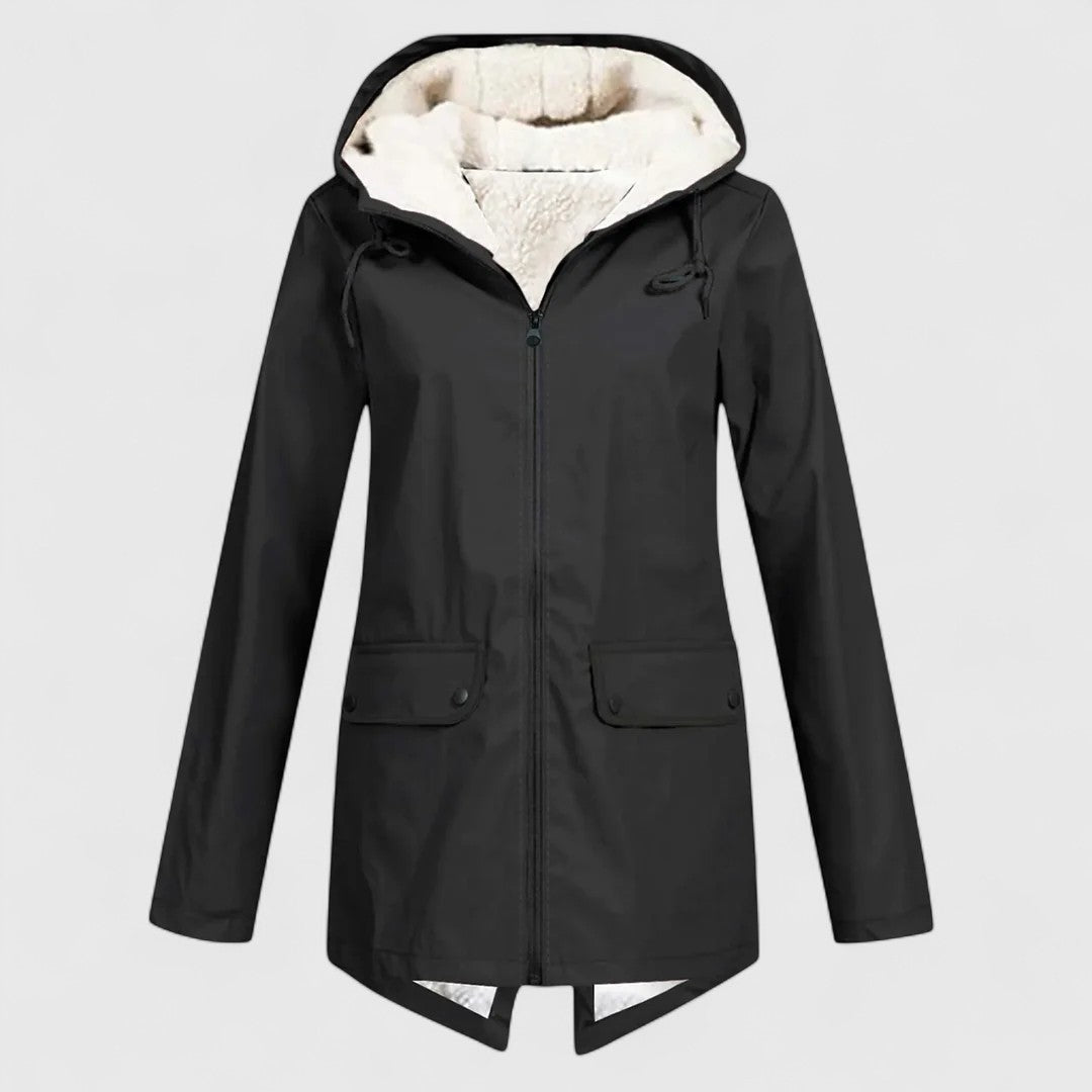 Mandy Weatherproof Fleece Jacket – All-Weather Protection & Warmth